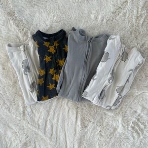 Set of 4 Old Navy Pajamas Size 6-9 months
